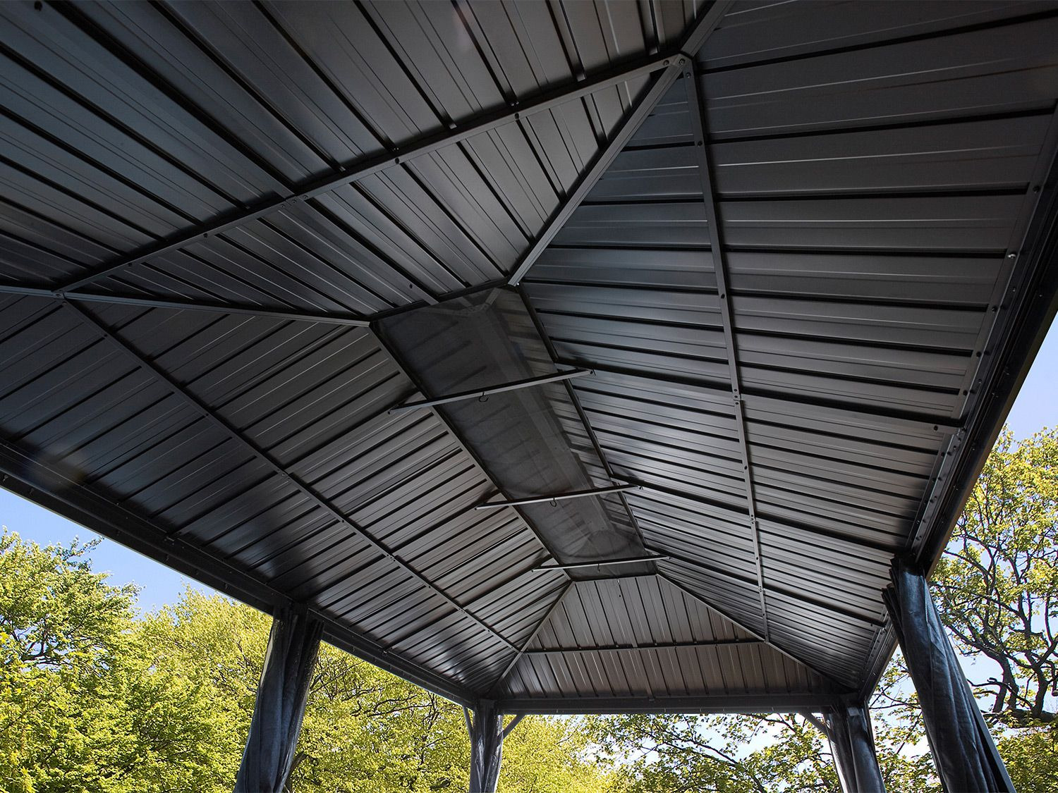SOJAG Canada Pavillon »Messina«, Aluminium, aus Stahld…