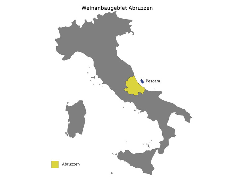 vegan, Rotwein DOC trocken Montepulciano d\'Abruzzo 2021 Caldora