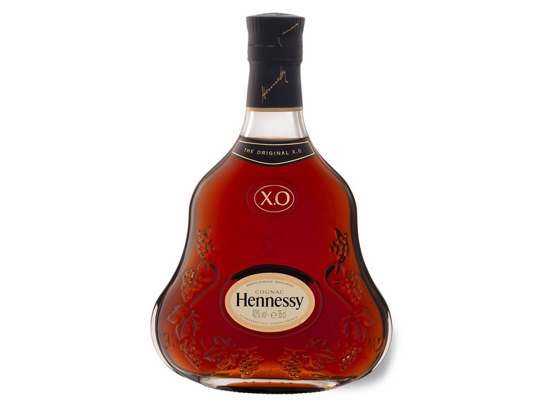 mit Cognac XO Hennessy 0,35l-Flasche 40% Geschenkbox Vol