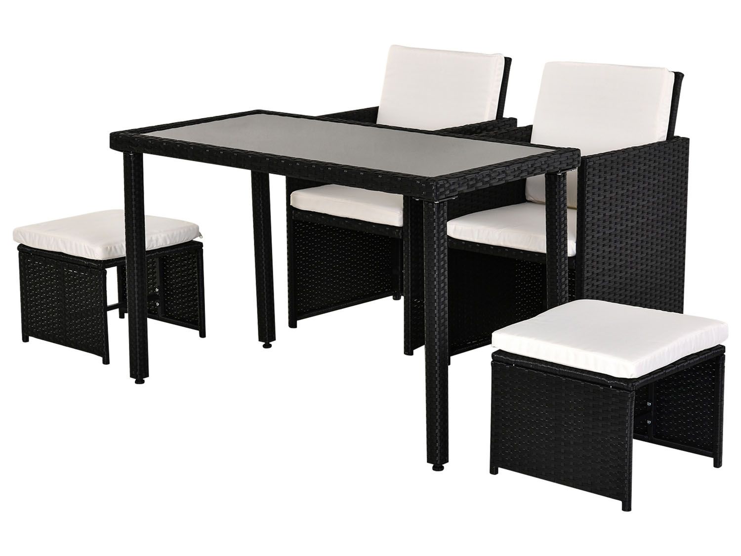 Outsunny Gartenlounge Set (11-teilig)