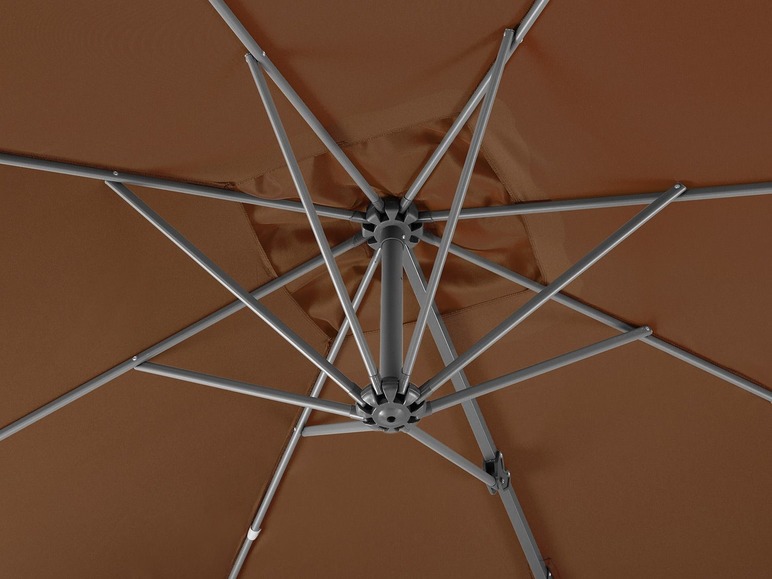 Gehe zu Vollbildansicht: Schneider Ampelschirm »Valencia«, 250 cm Spannweite, UV-Schutz 80, inklusive Schutzhülle - Bild 7