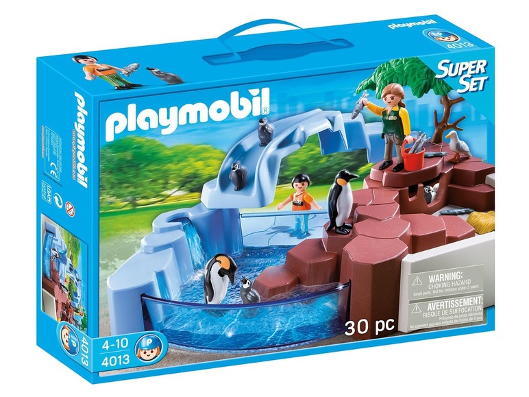 Gehe zu Vollbildansicht: Playmobil SuperSet Pinguinbecken - Bild 1