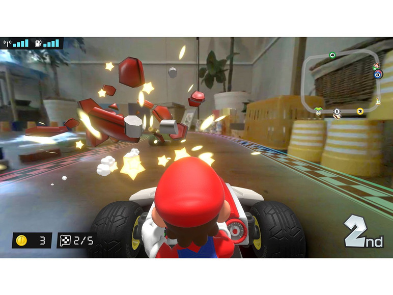 Gehe zu Vollbildansicht: Nintendo Mario Kart Live: Home Circuit - Mario - Bild 5