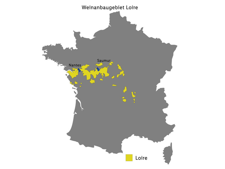 Blanc Foussy Crémant de brut, AOP Schaumwein Loire Cuvée 2021 Prestige