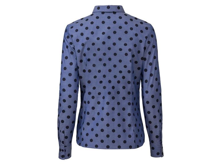 Gehe zu Vollbildansicht: ESMARA® Bluse, mit Wendler-Einlagen für Kragen und Manschetten, aus reiner Baumwolle - Bild 10