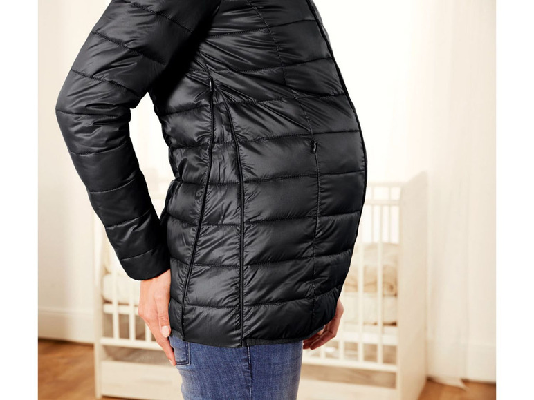 Gehe zu Vollbildansicht: ESMARA® Lightweight Umstands-Jacke Damen, mit Kapuze, seitliche Eingrifftaschen, winddicht - Bild 14