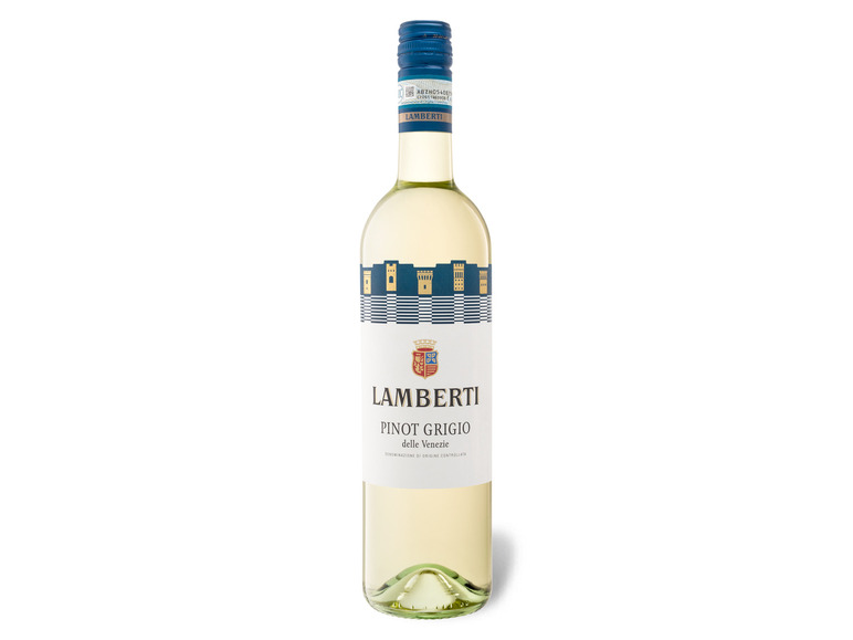 Lamberti Pinot DOC delle Grigio Weißwein trocken, 2022 Venezie