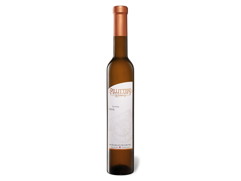 Pillitteri Estates Winery Vidal 2018 the on süß Süßwein Niagara 0,375-l, Lake VQT Icewine