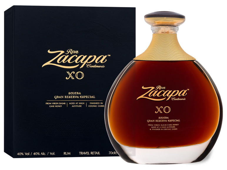 Geschenkbox Especial Centenario Zacapa Rum 40% Vol Ron Solera Reserva XO Gran mit