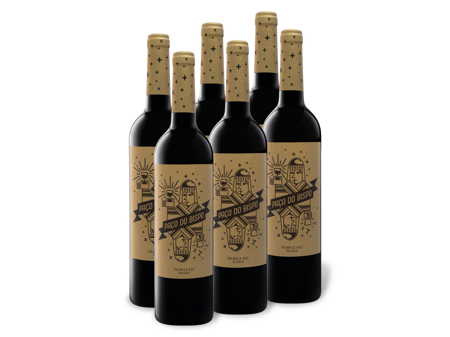 6 x 0,75-l-Flasche DOC… Paço Bispo Weinpaket do Palmela