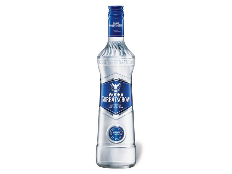 Gehe zu Vollbildansicht: Wodka Gorbatschow vegan 37,5% Vol - Bild 1