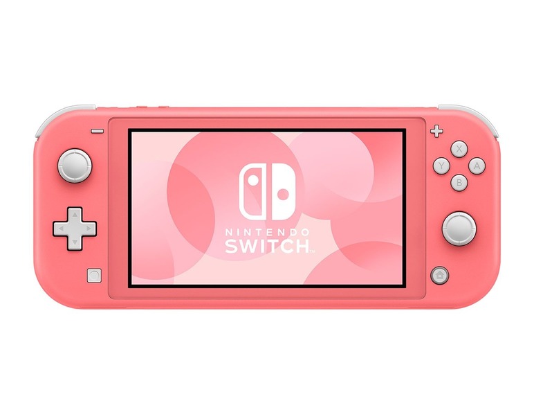 Gehe zu Vollbildansicht: Nintendo Switch Lite Konsole Koralle - Bild 2