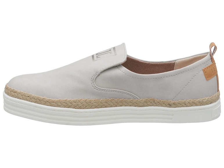 Gehe zu Vollbildansicht: JETTE Damen Sneaker Slip-On, hellgrau - Bild 3