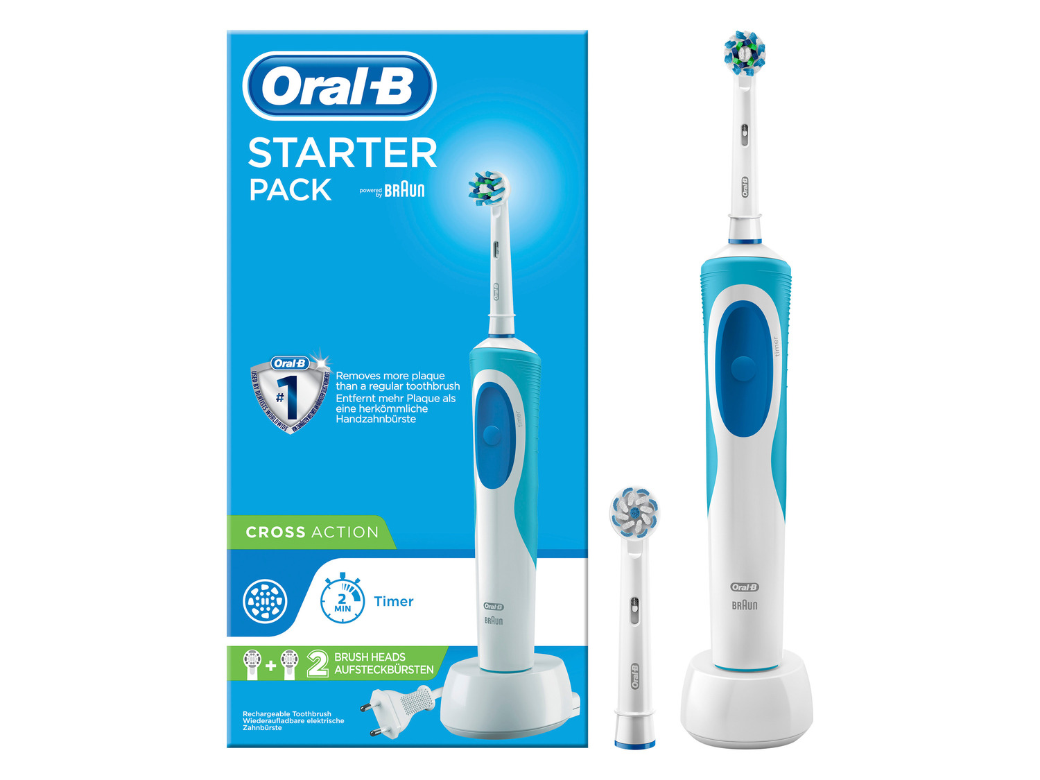 Oral-B Starter Pack LIDL Elektrische Zahnbürste 