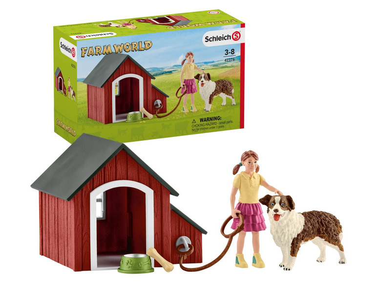 Gehe zu Vollbildansicht: Schleich Farm World 42376 »Hundehütte«, mit Zubehör, viele Spielfunktionen, ab 3 Jahren - Bild 3