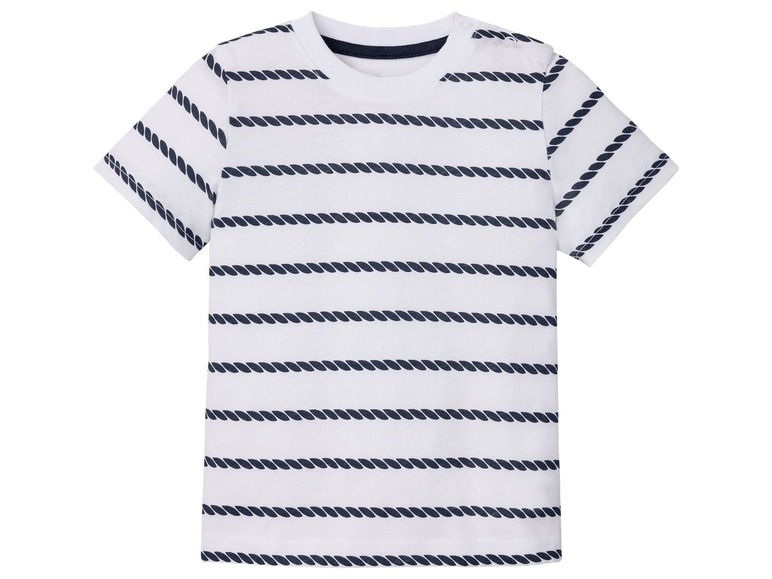Gehe zu Vollbildansicht: LUPILU® Kleinkinder T-Shirts Jungen, 4 Stück, mit Bio-Baumwolle - Bild 14