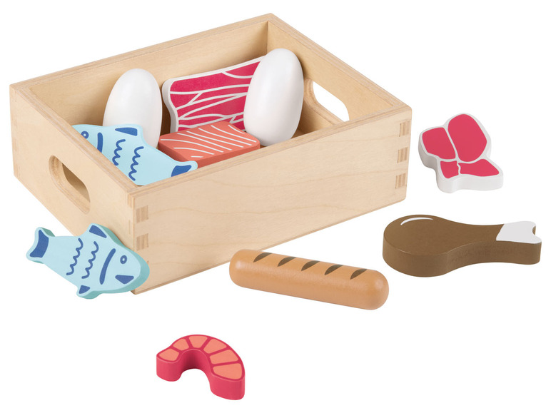 Gehe zu Vollbildansicht: Playtive Holzspielzeug Lebensmittelboxen - Bild 23
