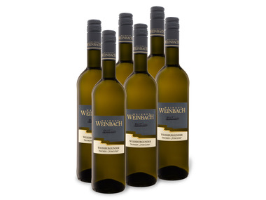 6 x 0,75-l-Flasche Weinpaket Weingut Weinbach Weißburg…