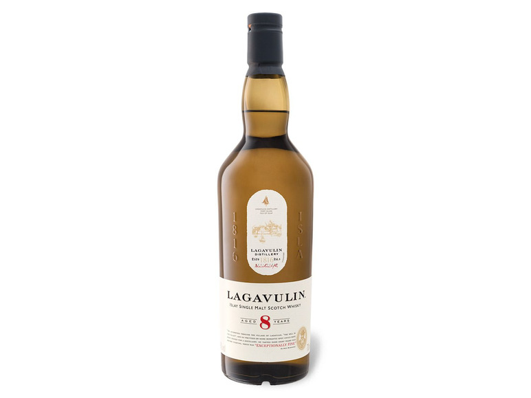 Lagavulin Islay Single Malt Whisky 48% Scotch Jahre 8 Vol