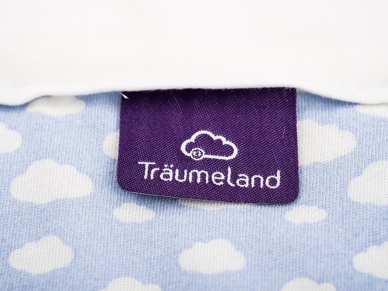 Gehe zu Vollbildansicht: Träumeland Babyschlafsack / Außenschlafsack LIEBMICH, Wolke blau - Bild 7