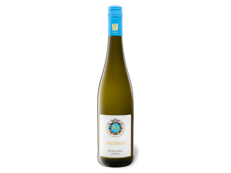 BIO Weingut Meßmer Riesling Weißwein vegan, VDP.Gutswein 2021 trocken