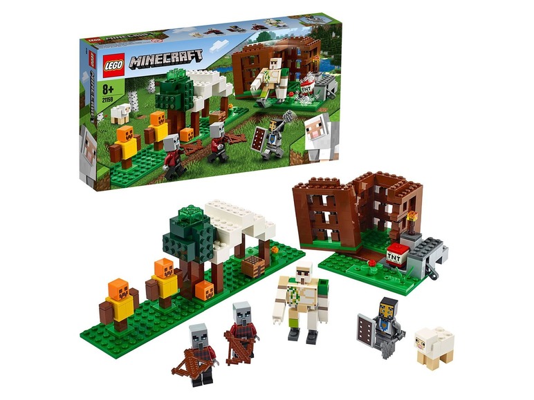 Gehe zu Vollbildansicht: Lego Minecraft LEGO® Minecraft™ 21159 »Der Plünderer-Außenposten« - Bild 10