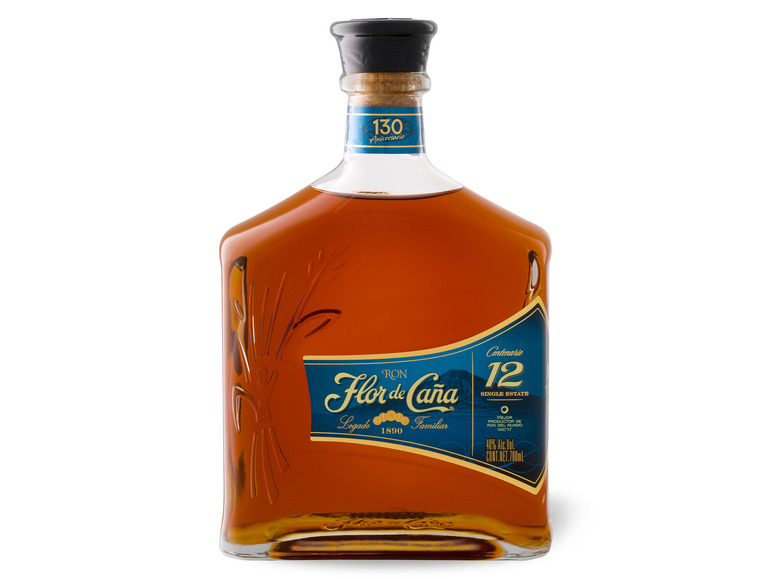 12 Centenario Flor Vol Jahre 40% Caña de Rum