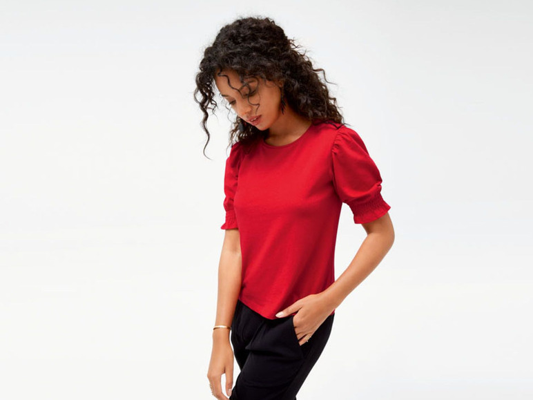 Gehe zu Vollbildansicht: ESMARA® T-Shirt Damen, aus reiner Baumwolle - Bild 10