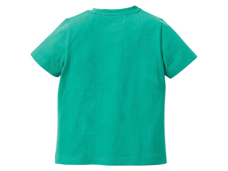 Gehe zu Vollbildansicht: LUPILU® Kleinkinder T-Shirt Jungen, 2 Stück, eins mit Krokodil-Print, aus reiner Baumwolle - Bild 13