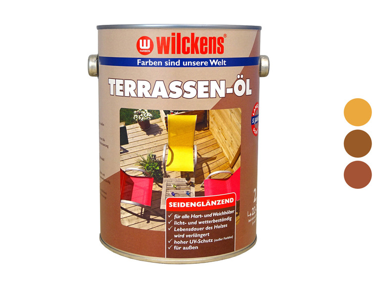 Gehe zu Vollbildansicht: Wilckens Terrassen-Öl, 2,5L - Bild 1