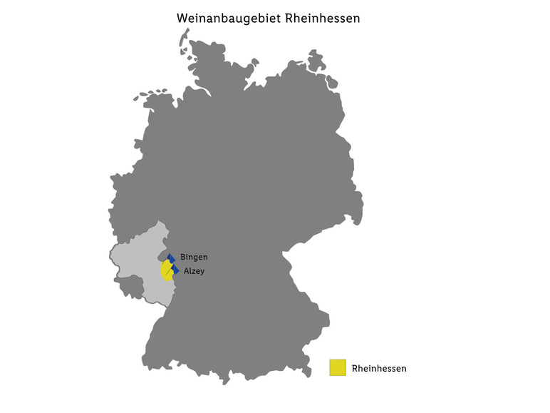 Riesling Rheinhessen QbA lieblich, Weißwein 2020