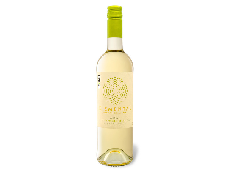 BIO Emiliana Elemental Sauvignon Weißwein DO Valle vegan, Casablanca Blanc 2020 trocken