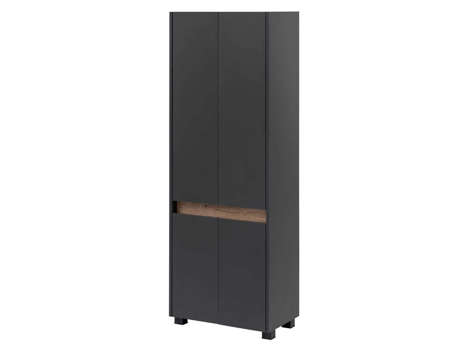 Schildmeyer Hochschrank Cosmo (2-türig (Breite 57cm), anthrazit)