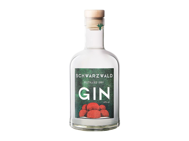 43% Gin Schwarzwald Distilled Vol Dry