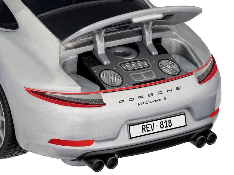 Gehe zu Vollbildansicht: Revell Junior Kit Modellbausatz »Polizei«, Porsche 911, Blaulicht und Sirene, ab 4 Jahren - Bild 6