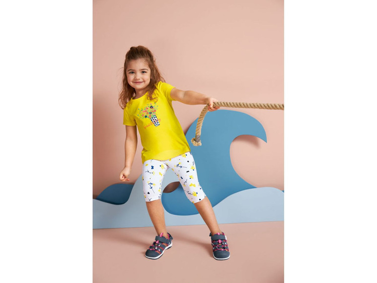 Gehe zu Vollbildansicht: LUPILU® Kleinkinder Capri-Leggings Mädchen, 2 Stück - Bild 12