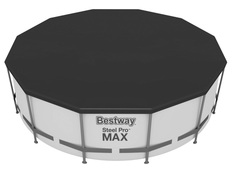 Bestway Flowclear™ PVC-Abdeckplane, rund