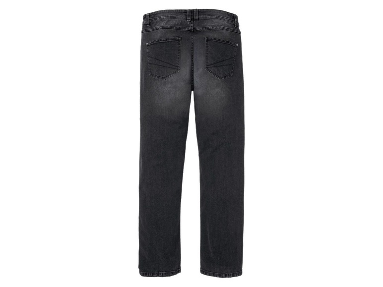 Gehe zu Vollbildansicht: LIVERGY® Herren Jeans, gerade geschnitten, mit Baumwolle - Bild 8