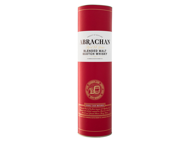 Abrachan Blended mit Cask Vol 18 Scotch Double Jahre Malt 45% Whisky Matured Geschenkbox