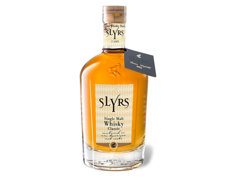 Vol mit Bavarian Geschenkbox Slyrs 43% Malt Whisky Single