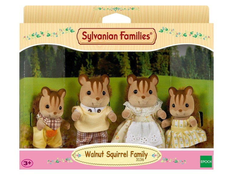 Gehe zu Vollbildansicht: Sylvanian Families Walnuss Eichhörnchen Familie - Bild 2