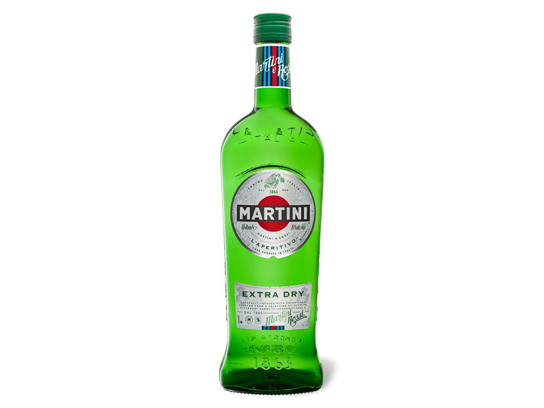 Vol 15% Martini Extra Wermuth Dry