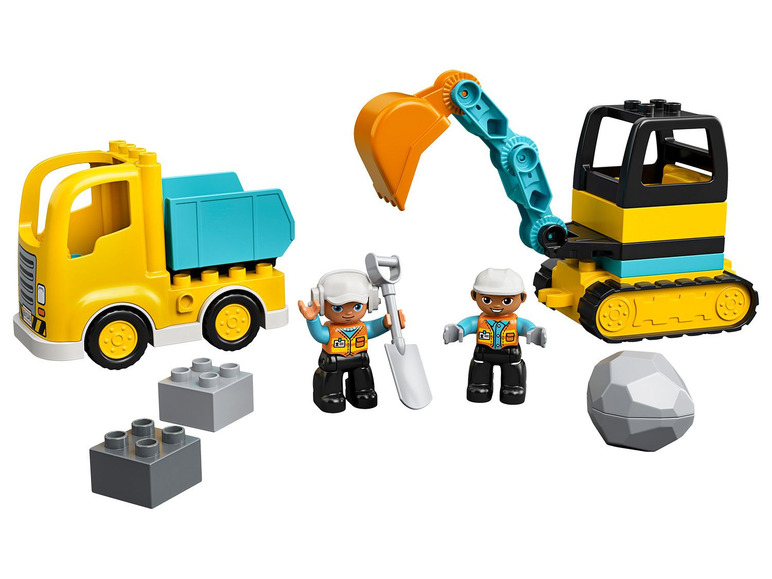Gehe zu Vollbildansicht: LEGO® DUPLO® 10931 »Bagger und Laster« - Bild 7