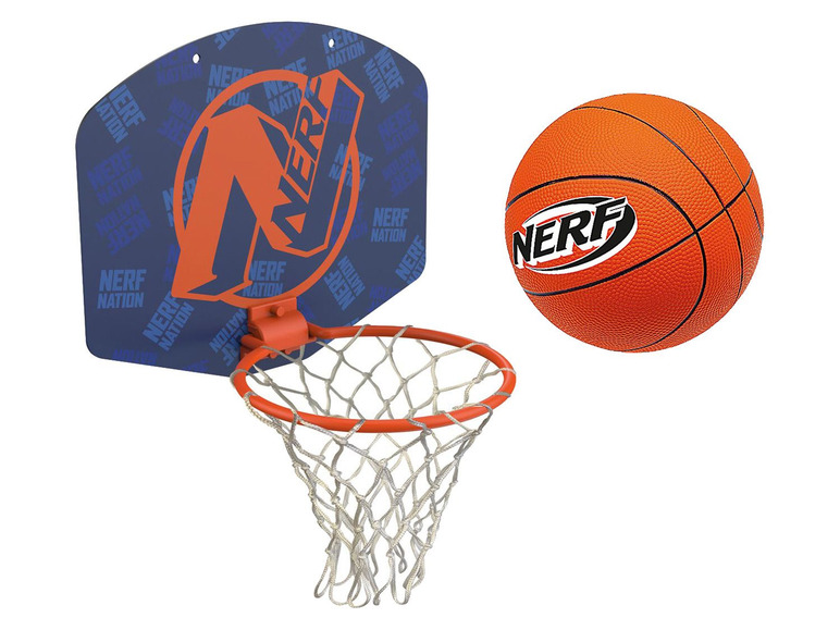 Gehe zu Vollbildansicht: NERF Manschaftsspiele, Mini-Hockeyschläger mit Ball oder Mini-Basketball-Set - Bild 5