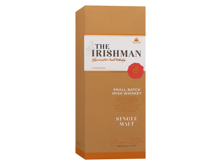 Gehe zu Vollbildansicht: The Irishman Single Malt Small Batch Irish Whiskey 40% Vol - Bild 3