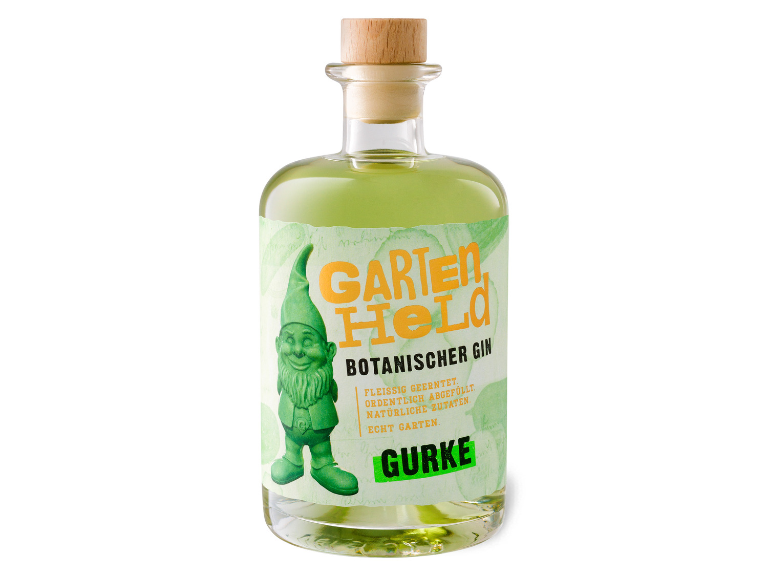 Gartenheld Botanischer Gin Gurke 37 Vol 5
