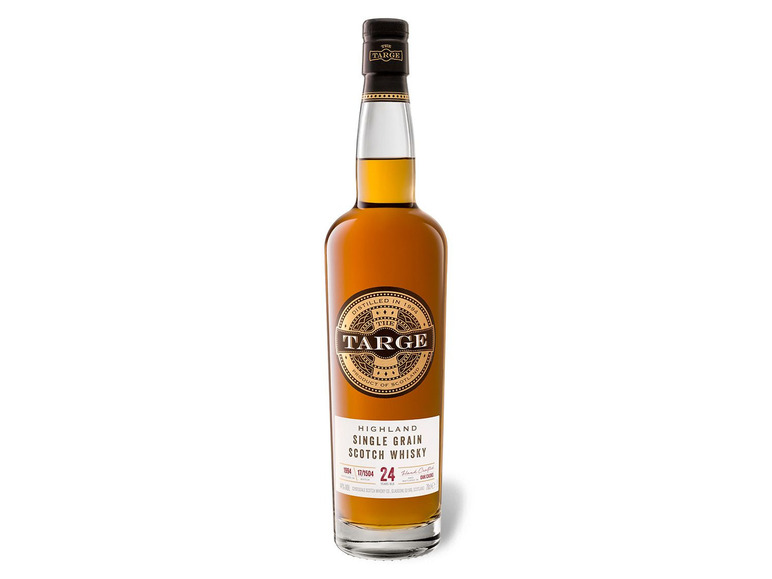 The Targe Highland Single Grain Scotch Whisky mit Geschenkbox 24 Jahre 44% Vol