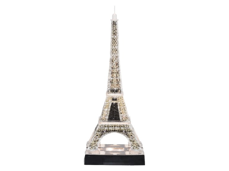 Gehe zu Vollbildansicht: Ravensburger Eiffelturm bei Nacht 3D Puzzle - Bild 1