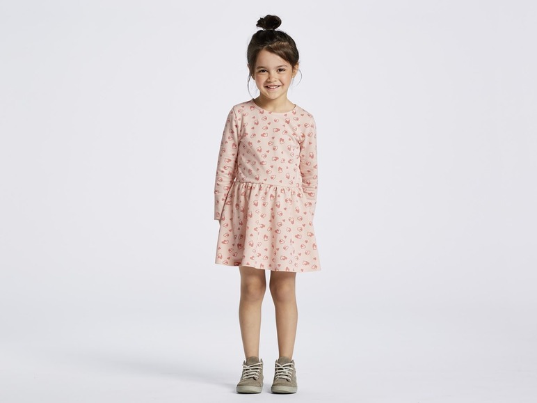 Gehe zu Vollbildansicht: LUPILU® Kleider Mädchen, French-Terry-Qualität, mit Bio-Baumwolle, 2 Stück - Bild 19