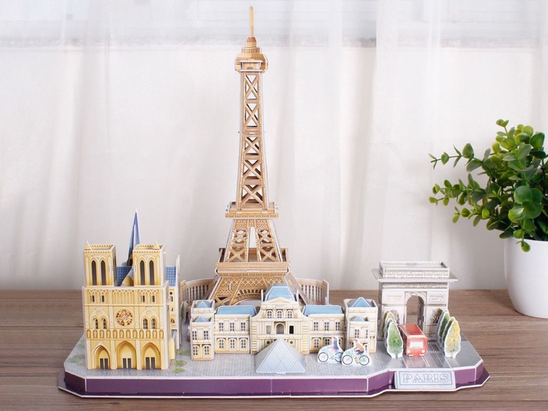 Gehe zu Vollbildansicht: Revell 3D Puzzle »Paris Skyline«, 114 Einzelteile, ab 10 Jahren - Bild 3